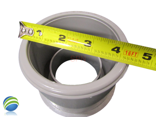 Waterway Dyna-Flo II Low Profile Weir, High Volume, Gray