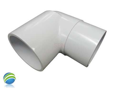 Hot Tub Spa 90° Ell  2" Street / Spigot  X 2" Slip Plumbing PVC Fitting How To Video