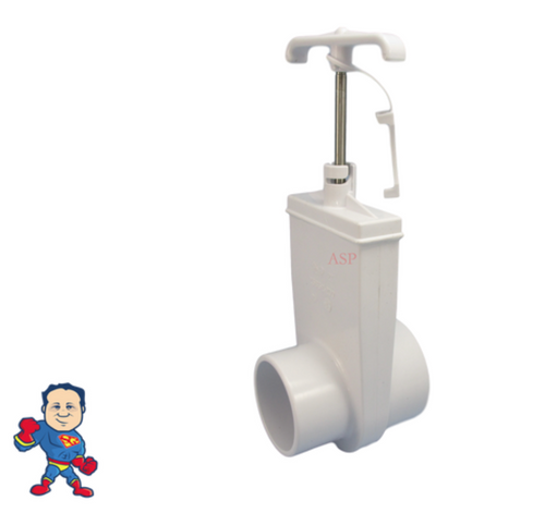 Hot Tub Spa Gate Slice Valve 2" Street X 2" Slip