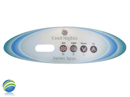 Cool Nights Series Spas Overlay VL260 1 Pump Large Oval 4 Button Balboa Cool Nights Series Spas Overlay VL260 1 Pump Large Oval 4 Button Balboa