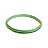  Siliconenring groen diameter 175 mm Enkelwandig RVS