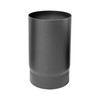 Pijp 25 cm diameter 200 mm dikwandig staal zwart