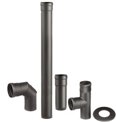 Pelletkachelafvoer 100 mm Pelletkachelafvoer 100 mm