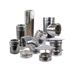 Huismerk 150 mm dubbelwandig