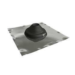 Flexibele dakdoorvoeren EPDM + aluminium zwart Flexibele dakdoorvoeren EPDM + aluminium zwart