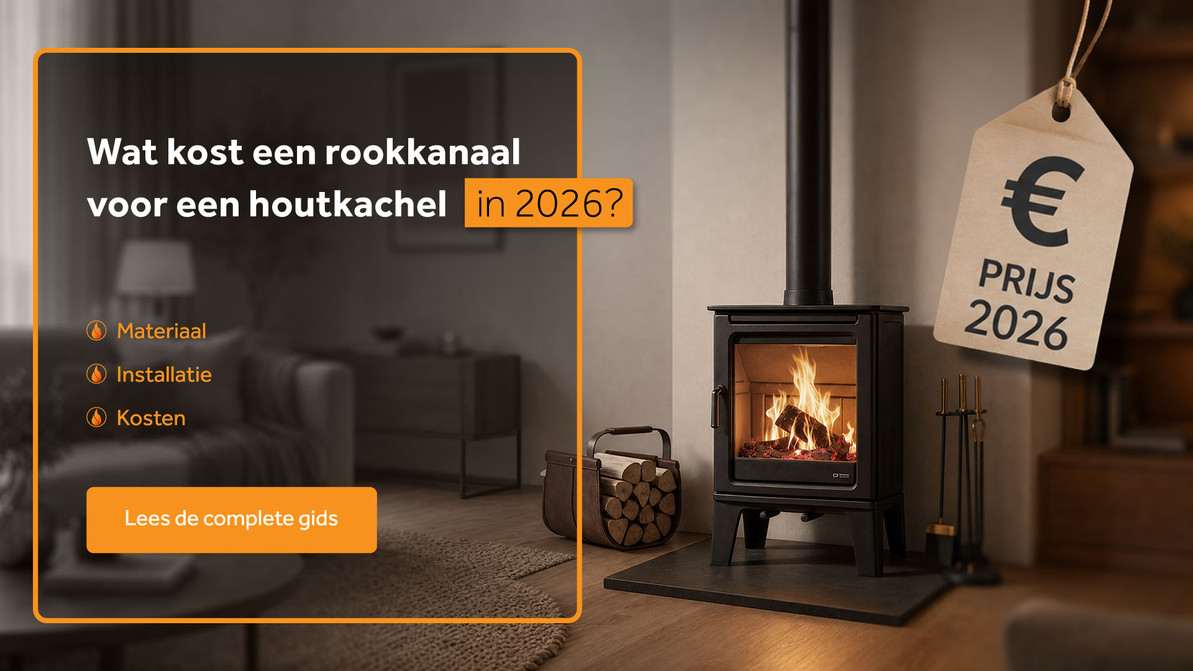 Wat kost een rookkanaal voor een houtkachel in 2026?