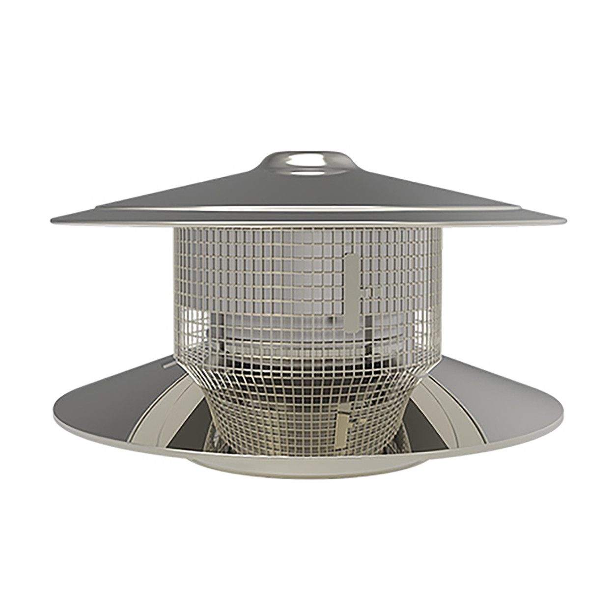 Trekkap met vonkenvanger Ø 150mm DW | Heating World