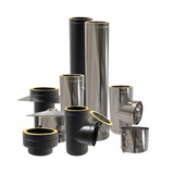 Dubbelwandige rookkanalen