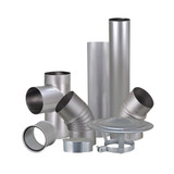 Gegalvaniseerde kachelpijp