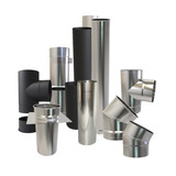 Enkelwandige Kachelpijpen