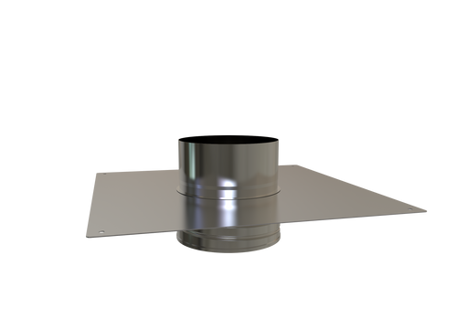 Topaansluiting 30x30 cm met schroefkoppeling 180 mm
