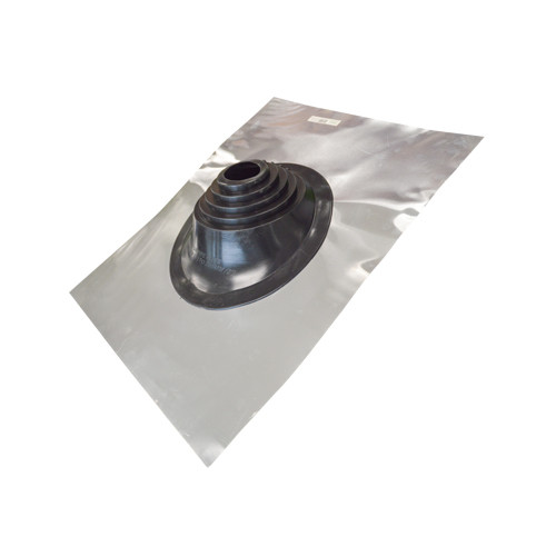 Dakplaat alu 20-45 graden met EPDM mof 80-200 mm zwart