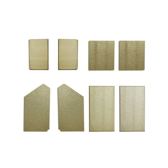 Binnenwerk vermiculiet - Heatstoves BRIGHT