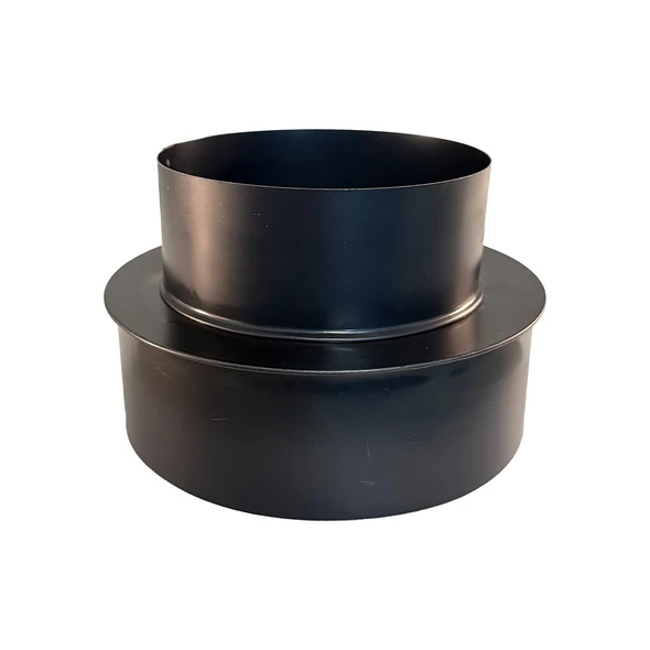 Blauw gegloeid verloop 150 inw mm -200 mm uitw