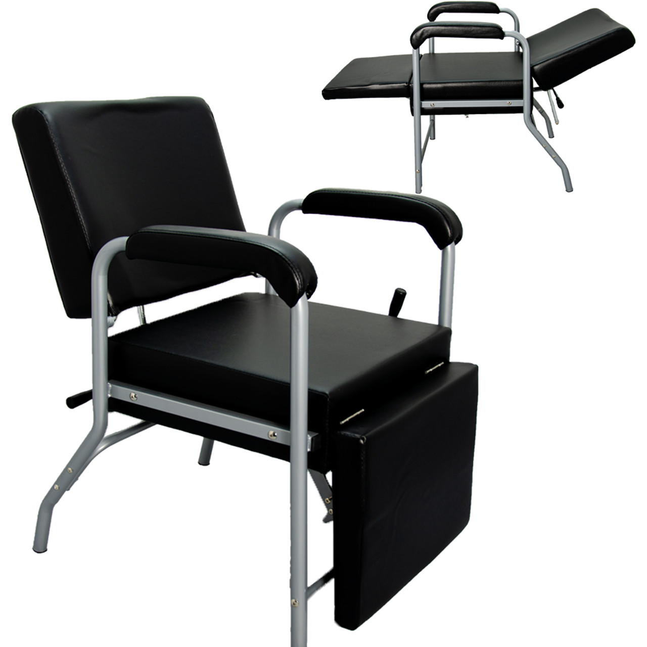 Reclining Shampoo Chair with Leg rest