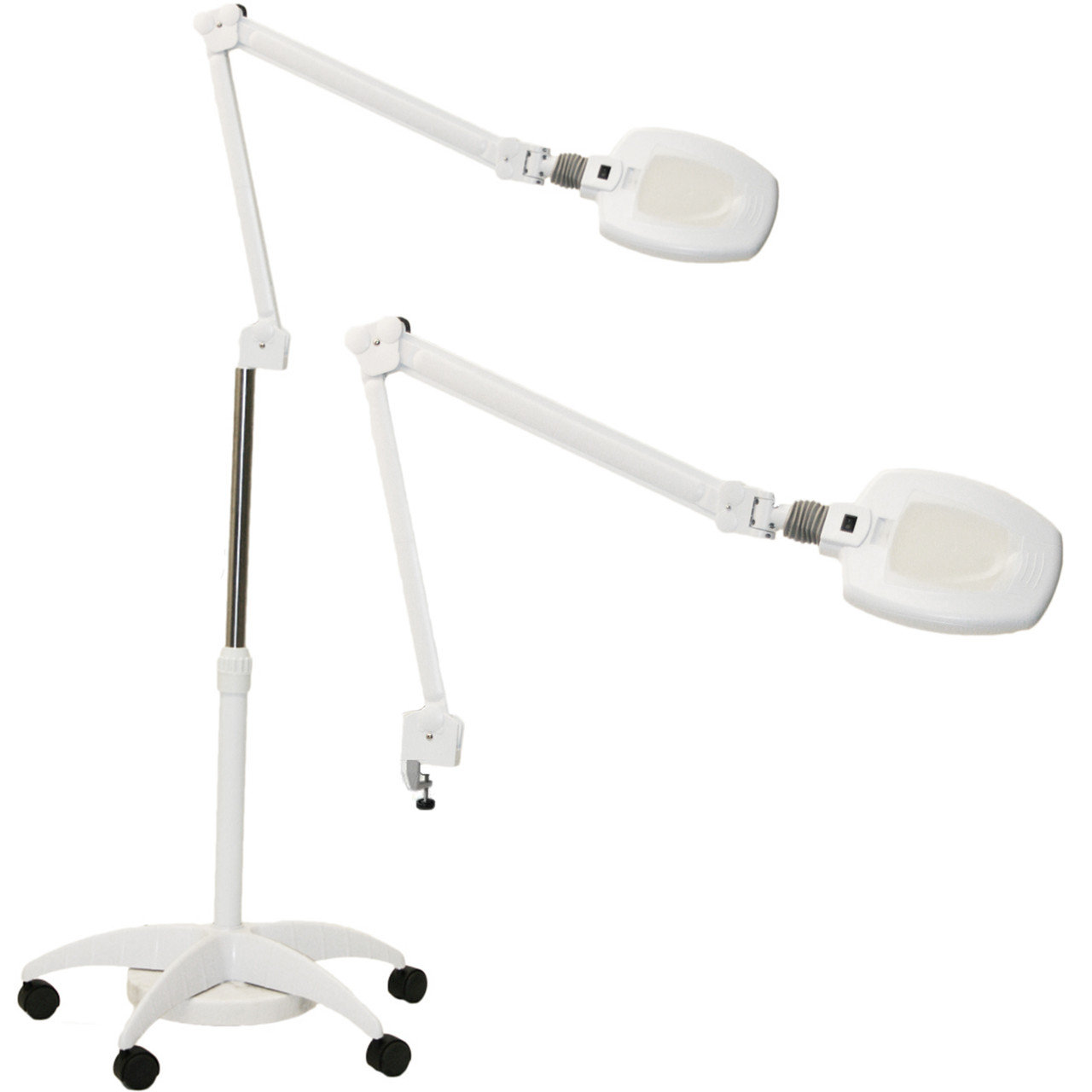 Rolling Magnifying Lamp Light 5x Mag with Base – TYFNI Beauty