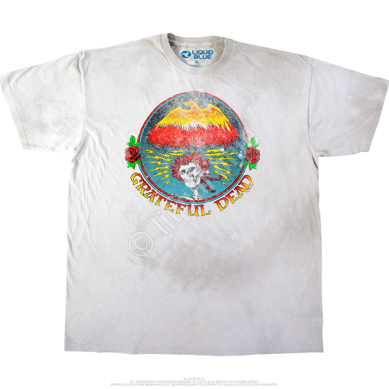 Rainbow Bertha Tie Dye Grateful Dead T-Shirt