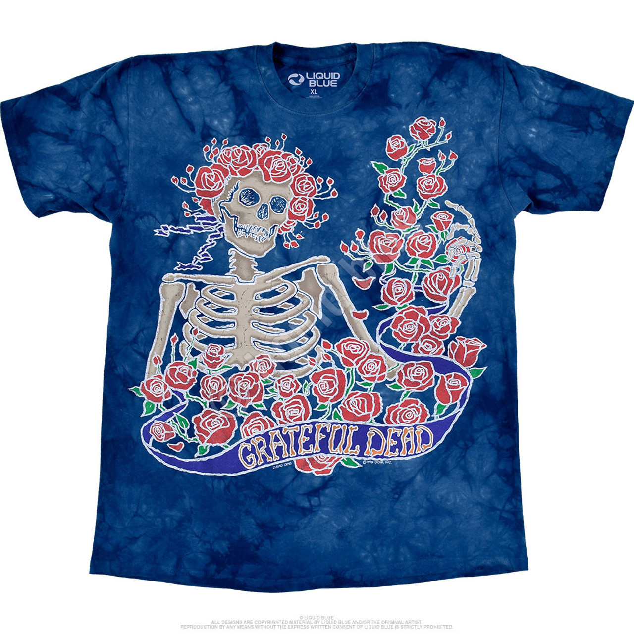 Grateful Dead Batik Bertha Tie-Dye T-Shirt - 5XL