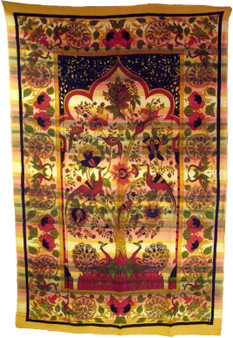Temple Tree of Life Single Tapestry