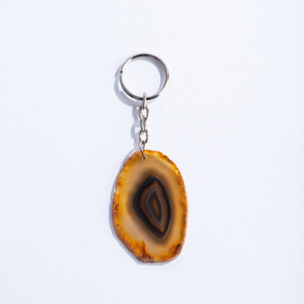 Geo Slice Keychain