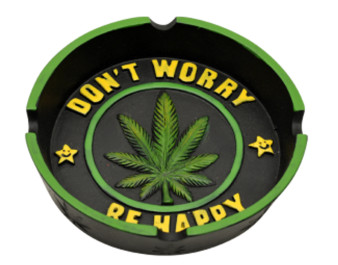 Don't Worry Leaf Ashtray