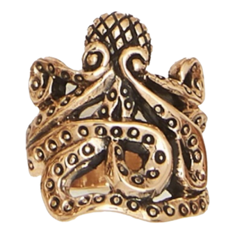 Octopus Bronze Ring