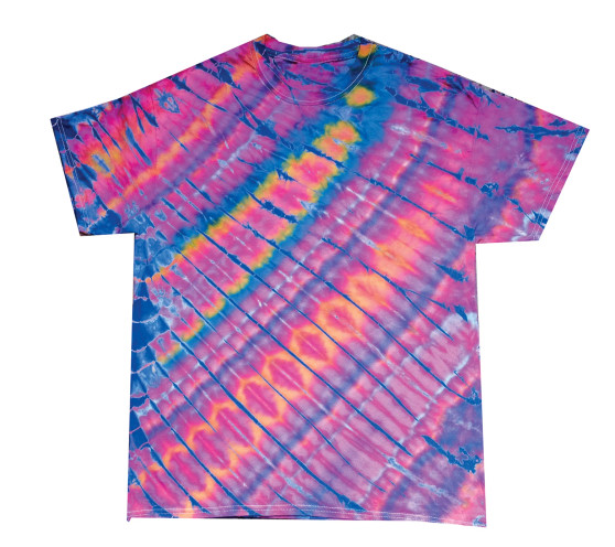 Diagonal 2 Tie Dye T-Shirt