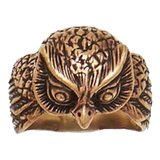 Owl Bronze Ring