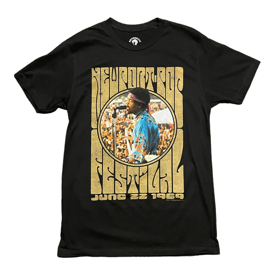 Jimi Hendrix Newport Pop T-Shirt