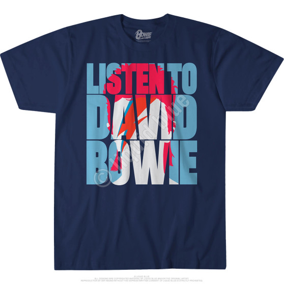 David Bowie Listen To T-Shirt