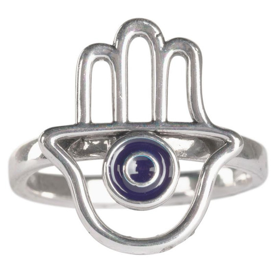 Adjustable Hamsa Ring