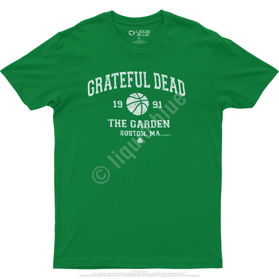 Boston Garden 91 Green Athletic T-Shirt