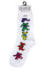 Grateful Dead White Dancing Bear Socks