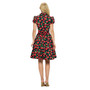 Strawberry Print Vintage Style Dress
