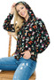 Garden Of Mushroom Print Hoodie