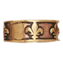 Fluer De Leis Bronze Ring