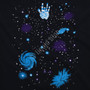 Cosmic Jerry Black T-Shirt