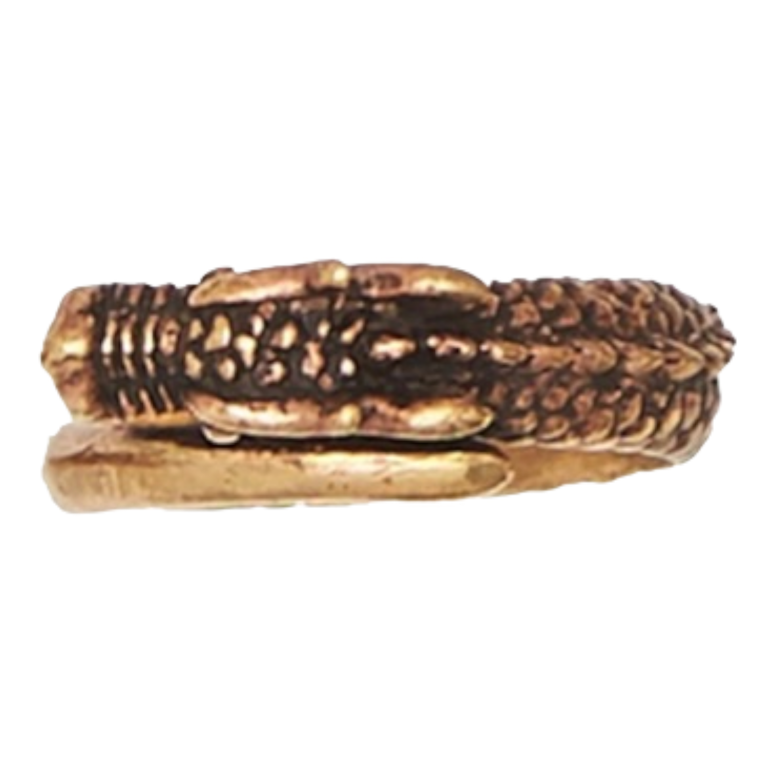 Dragon Head Bronze Ring Aaron's Alley