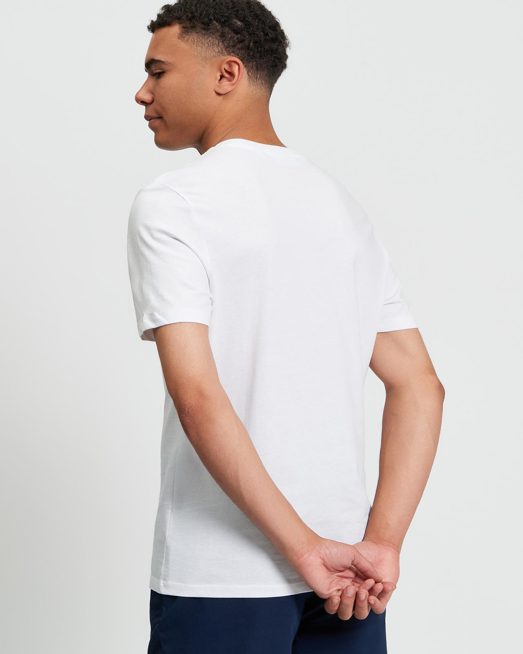 Signature Target Tee in White