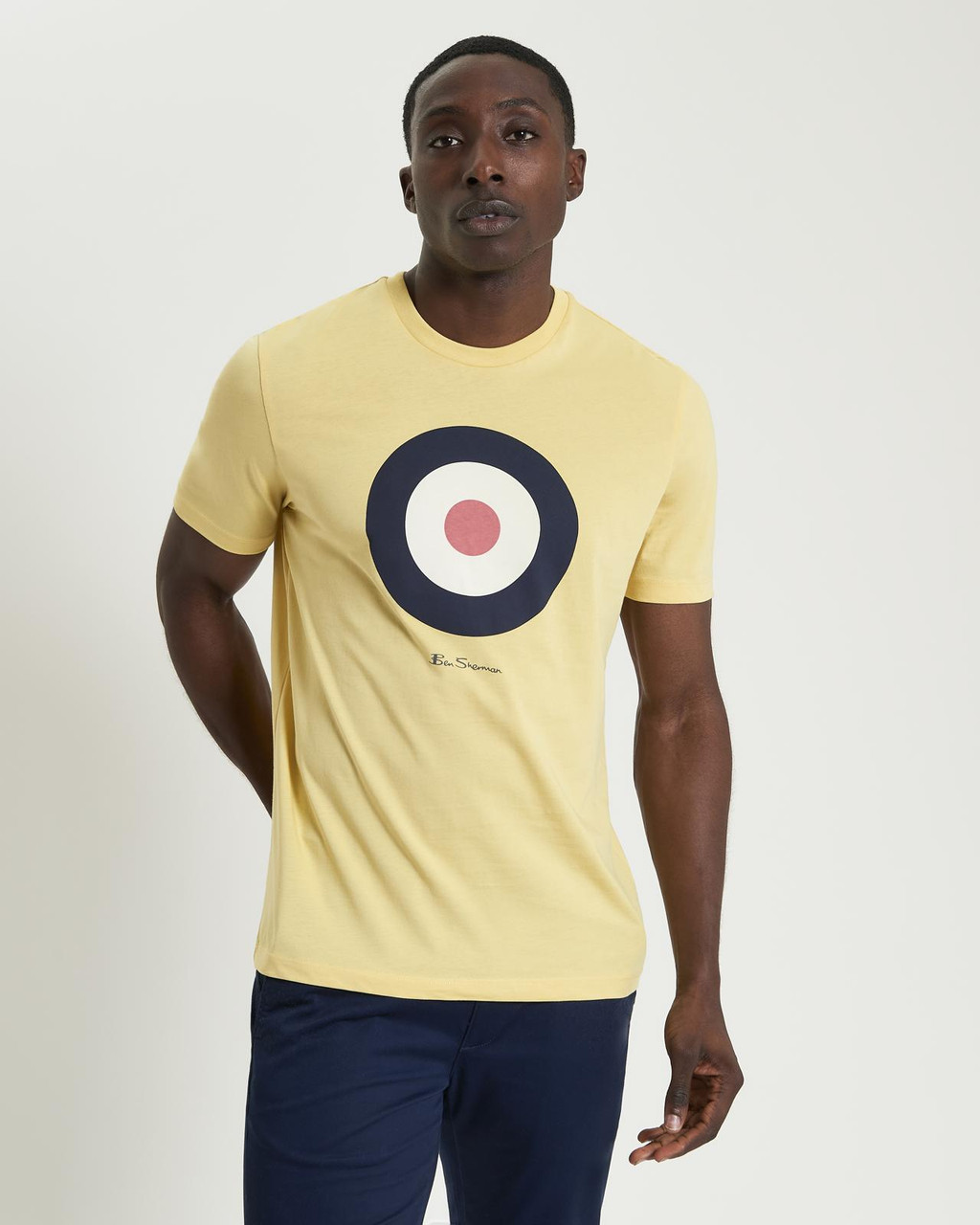 Signature Target Tee in Corn