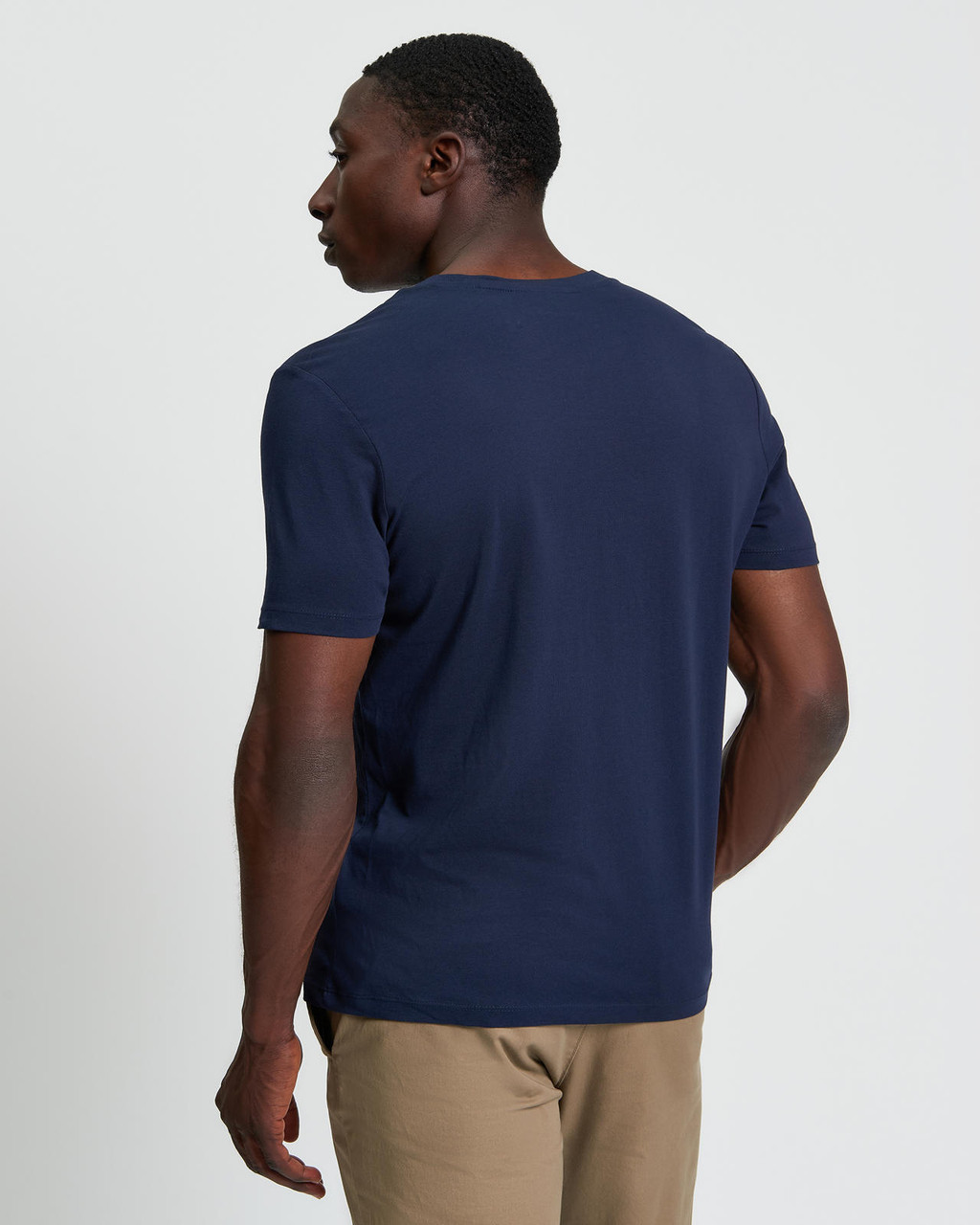 Signature Target Tee in Dark Navy