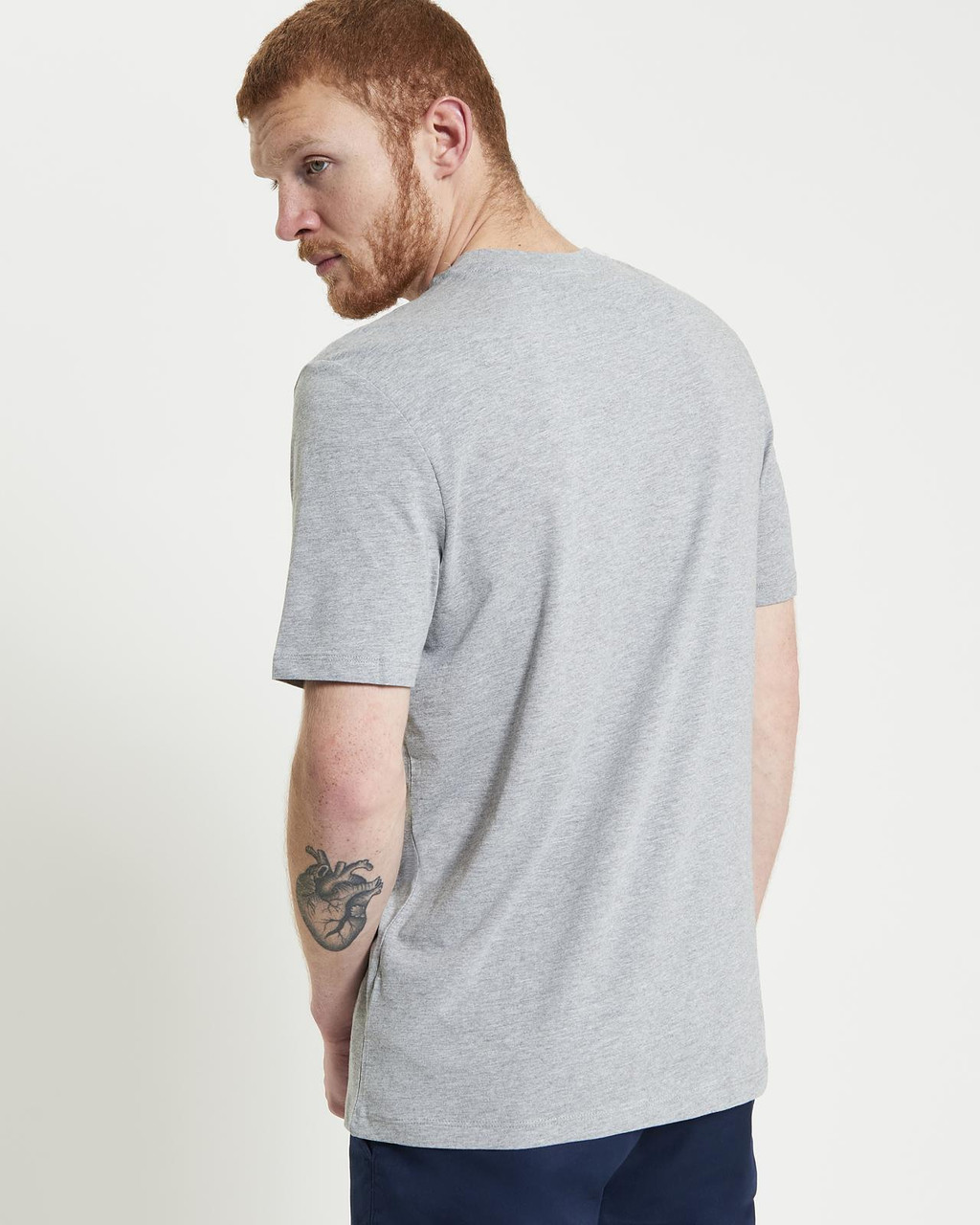 Signature Target Tee in Grey
