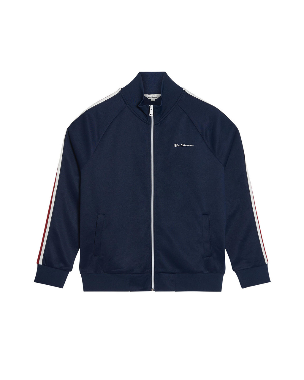 House Tape Signature Track Top in Dark Navy