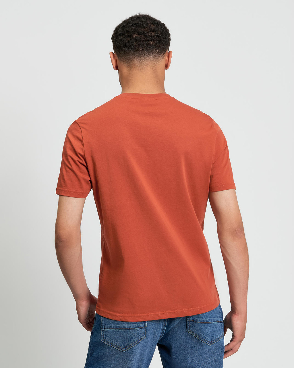 Signature Target Tee in Burnt Orange