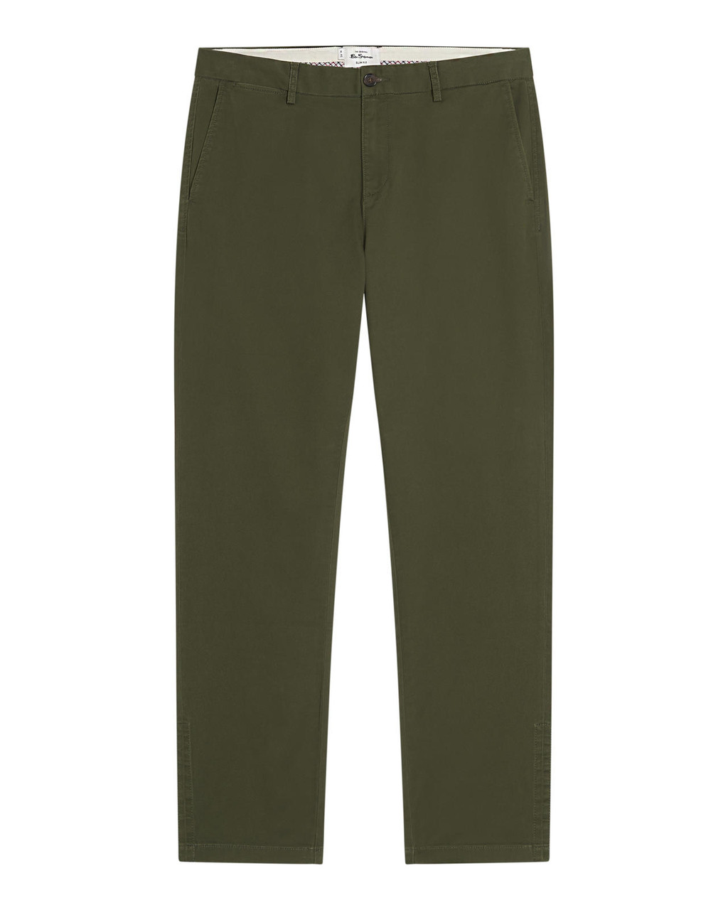 Signature Classic Slim Stretch Chino in Khaki