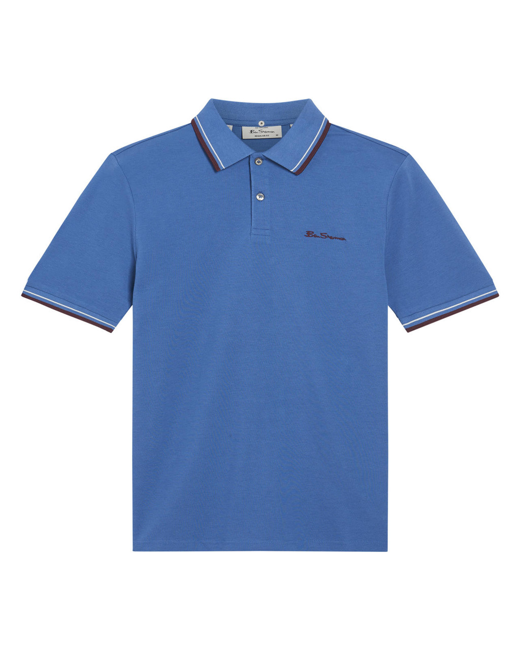 Signature Pique Polo in Cobalt