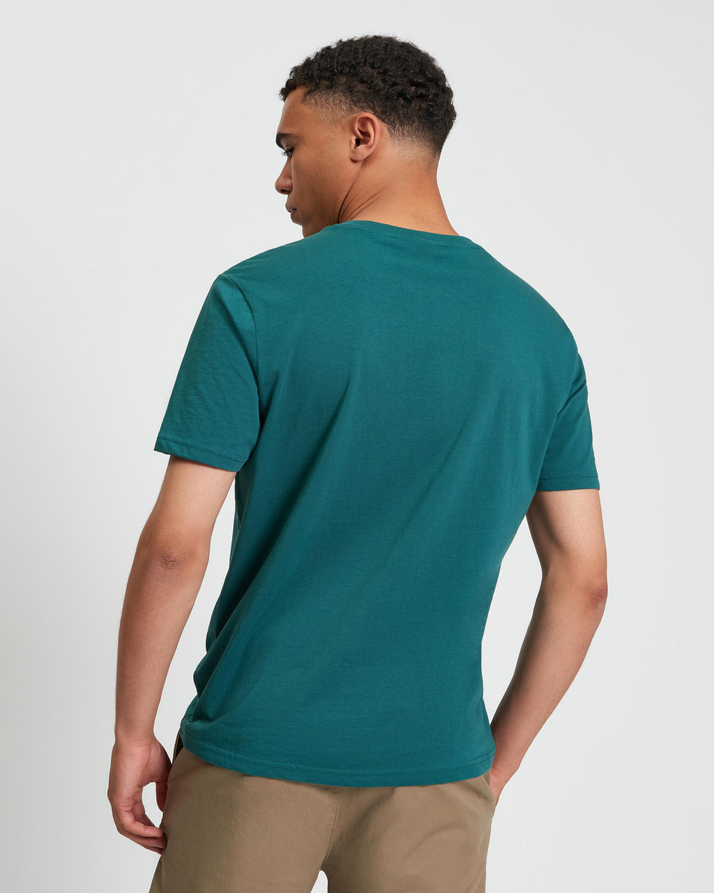 Signature Logo Tee in Teal