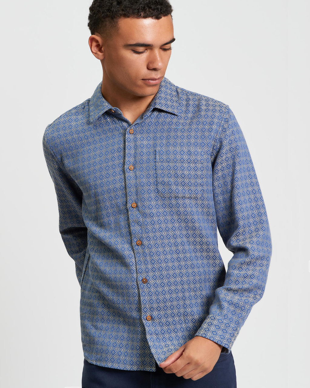 BRITISH CRAFT GEO in Riviera Blue