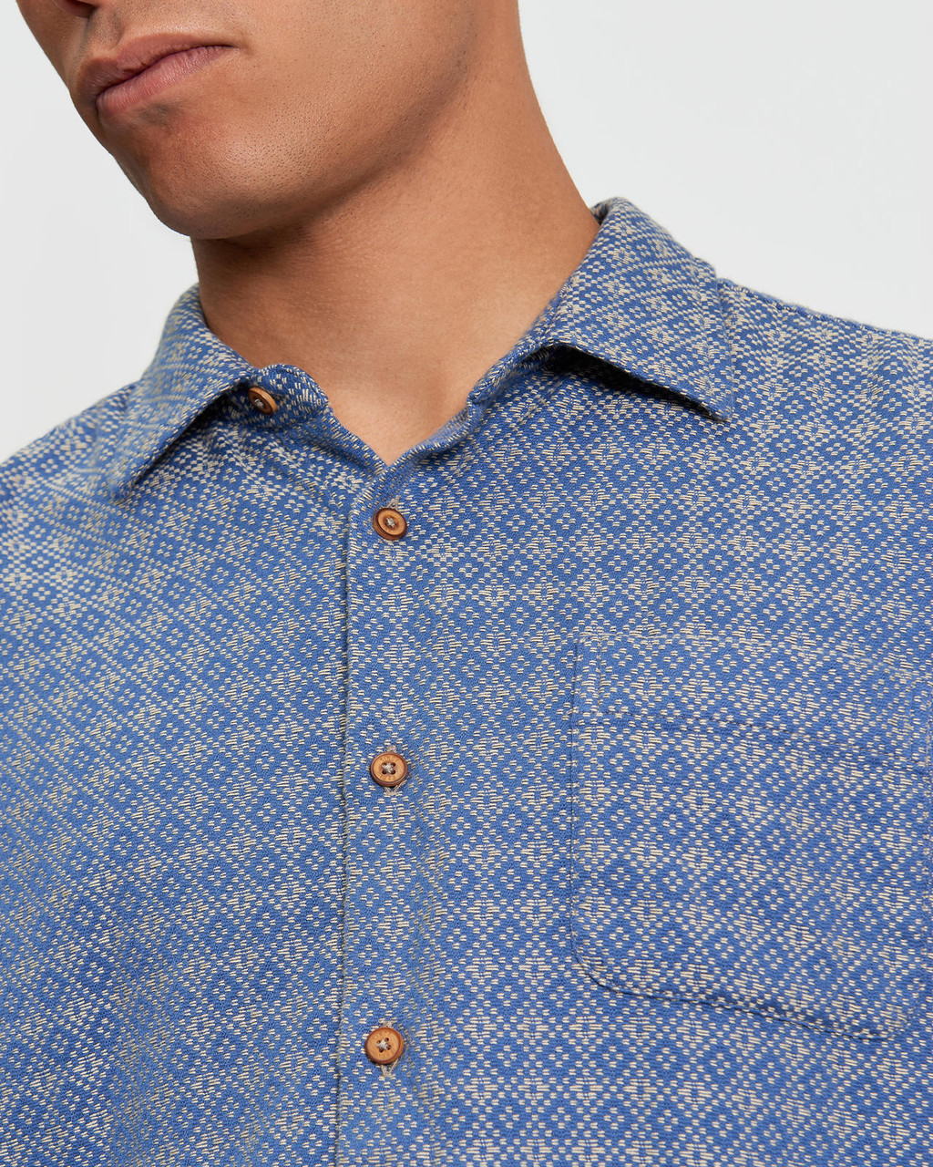 BRITISH CRAFT GEO in Riviera Blue