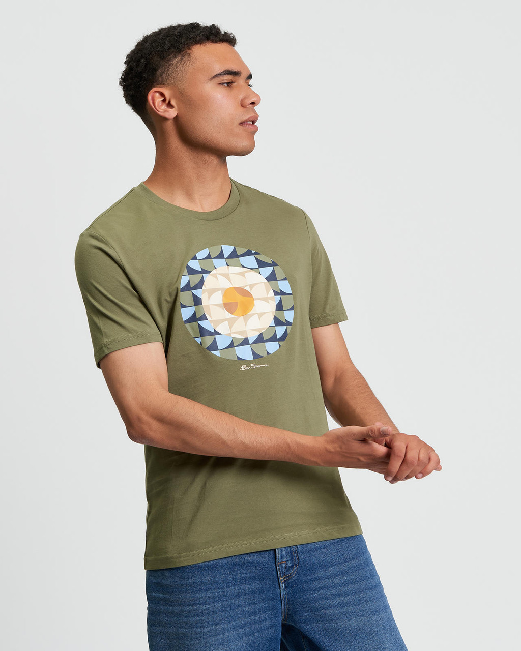 Geo Target in Litchen Green